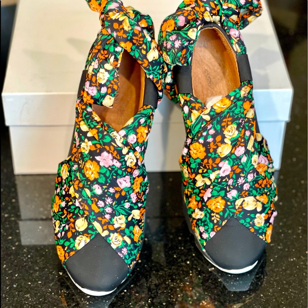 Ganni Ebba Floral Sneakers